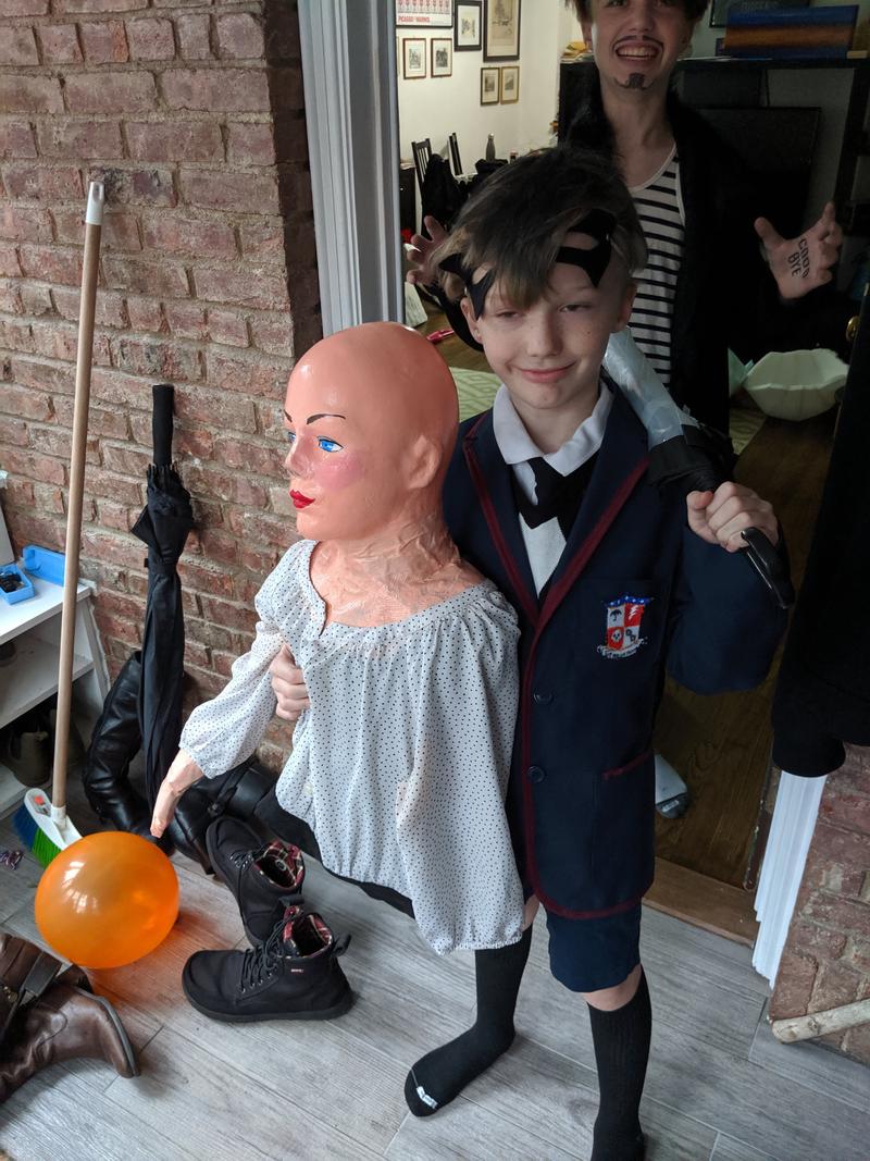 Number 5 (with Delores) from the Umbrella Academy