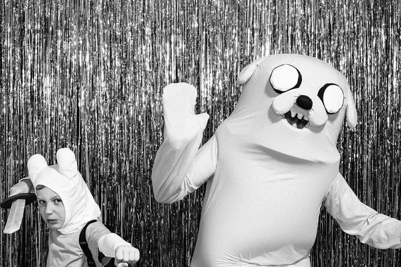 Jake the Dog costume, with Finn
