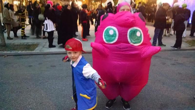 Inflatable Jigglypuff (plus Ash Ketchum)